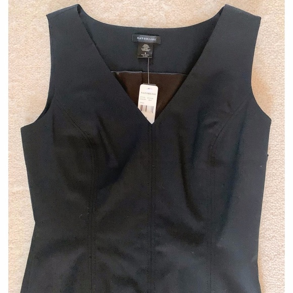 NATORIOUS Designer- Black Dress👗🖤 - Size 8 - (RN 89782) **NEW WITH TAGS🏷️🔖** - Picture 2 of 10